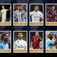 Cristiano, Messi y Ramos, nominados para el Golden Foot