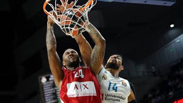 El Madrid mete 100 con gran partido de Ayón