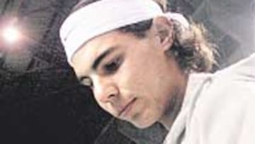 Nadal y Moyá, ayer en Palma.