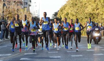 Las mejores imágenes del maratón de Valencia