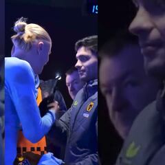 Raúl Jiménez y el intercambio de jersey que tuvo con Earling Haaland