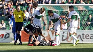 Mandi, en el momento de la expulsión