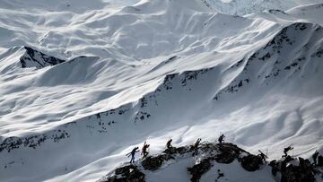 Los mejores del esqu¨ª de monta?a, en la Pierra Menta