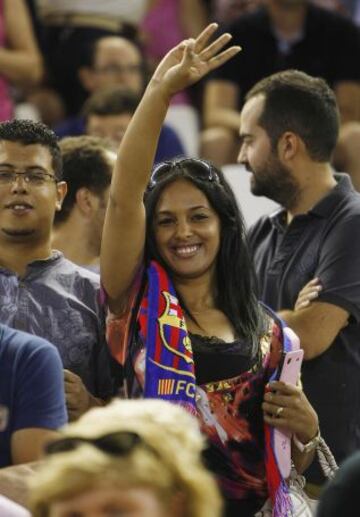 Tercera jornada de la Liga Bbva. Valencia - Barcelona.