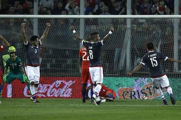 Chile - Paraguay, en imágenes