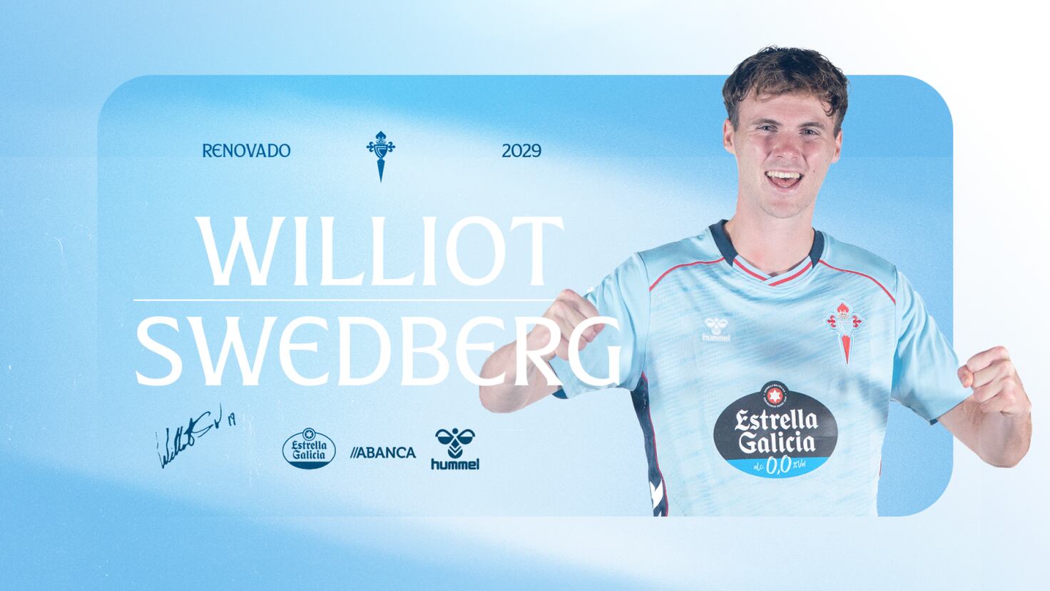 Oficial: Swedberg renueva hasta 2029
