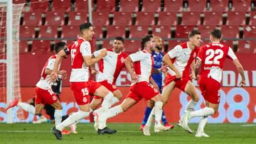 Girona-Almería: horario, TV y cómo y dónde ver