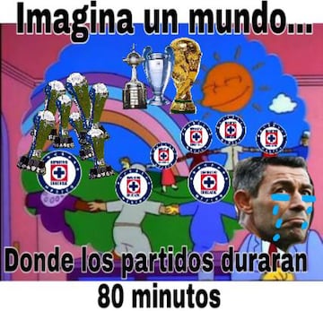 Los memes no perdonan la derrota del Cruz Azul