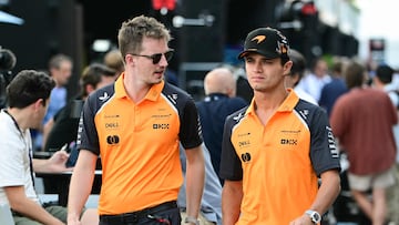 Lando Norris (McLaren). Austin, Estados Unidos. F1 2025.