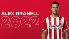 &Aacute;lex Granell, jugador del Girona