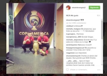 El festejo de la Roja en las redes sociales