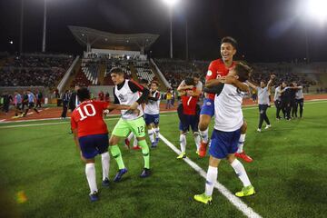 El elenco de Hernán Caputto remontó un gran encuentro ante Uruguay y aseguró su clasificación al Mundial que se disputará en Brasil este 2019.