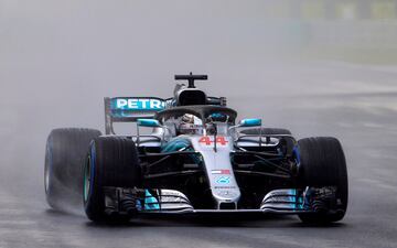 La pole de Hamilton en Hungaroring en imágenes