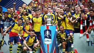 Por segundo año consecutivo, tras conseguir el título en 2013 el Arsenal se proclamó campeón de la FA Cup.