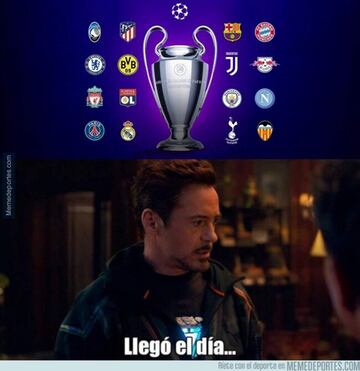 Los mejores memes del sorteo de Champions League