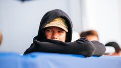 PENICHE, LEIRIA, PORTUGAL - MARCH 12: Two-time WSL Champion John John Florence of Hawaii prior to surfing in Heat 12 of the Round of 32 at the MEO Rip Curl Pro Portugal on March 12, 2023 at Peniche, Leiria, Portugal. (Photo by Thiago Diz/World Surf League)