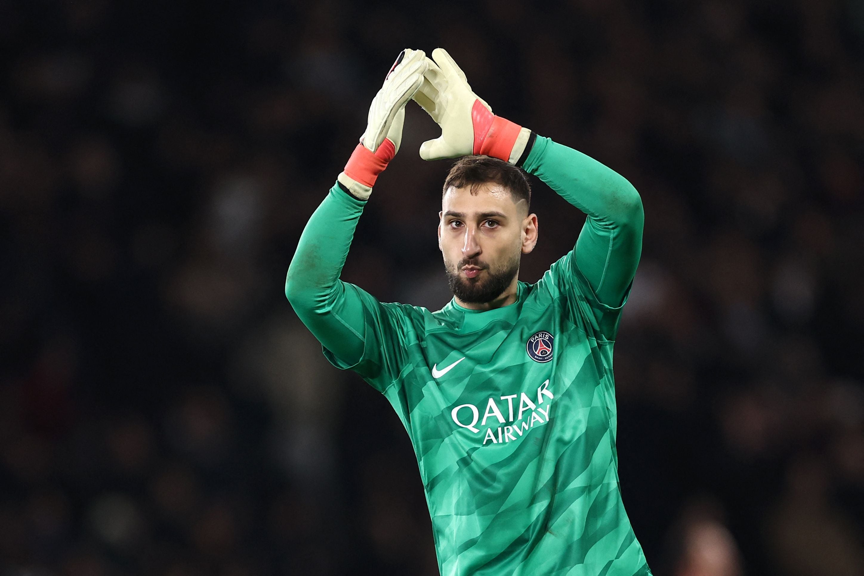 Donnarumma, salida cantada 