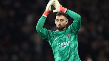 Triste salida para Gianluigi Donnarumma del Paris Saint Germain