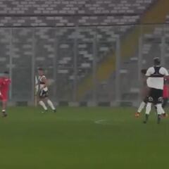 El 'cortado' que le dio el triunfo a Colo Colo en amistoso