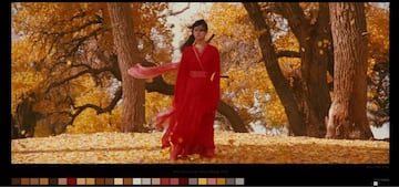 El color tiene un gran protagonismo en la direcci車n de fotograf赤a de la pel赤cula Hero.