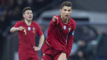 MD 3652 POAE. Zurich (Switzerland Schweiz Suisse), 23/03/2018.- Portugal's Cristiano Ronaldo in action during the soccer friendly game Portugal against Egypt in the Letzigrund stadium in Zurich, Switzerland, 23 March 2018. (Egipto, Futbol, Amistoso, Suiza) EFE/EPA/MELANIE DUCHENE