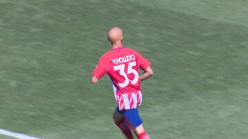 Víctor Mollejo, primer jugador del Atleti nacido en el S. XXI