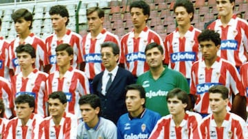 SPORTING TEMPORADA 1988 - 1989  ABELARDO LUIS ENRIQUE 