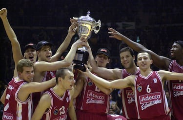 Un equipo de patio de colegio