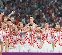 Así celebra Croacia su tercer puesto en el Mundial de Qatar