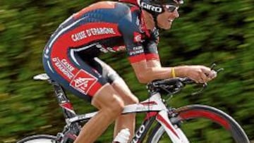 <b>EN ACCIÓN. </b>Valverde, en una crono del pasado Tour de Francia.