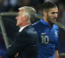 Deschamps medita sentar a Benzema por su falta de gol