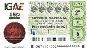 Lotería Nacional: comprobar los resultados del sorteo de hoy, sábado 14 de septiembre