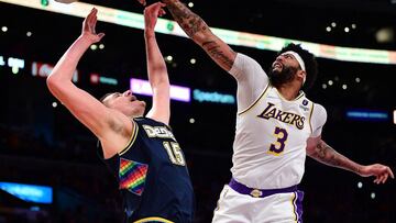 NBA, Lakers - Nuggets: resumen, resultado y estadísticas (118-129)
