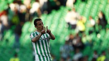 Guardado, en el Betis-Getafe.