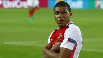 Mbappé, 18 años y 5 goles en fase eliminatoria de Champions