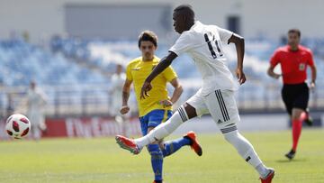 Vinicius no brilla en su debut con el Castilla de Solari