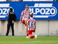 22/03/26 FUTBOL FEMENINO
PARTIDO PRIMERA DIVISION FEMENINA
ALHAMA - ATLETICO DE MADRID
GOL ROSA OTERMIN 1-2 ALEGRIA
VILDE BOE RISA