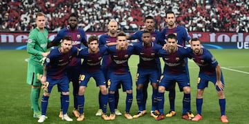 El equipo blaugrana es otro de los equipos empatados con 5 títulos. de los cuales 4 fueron en los más recientes 12 años.