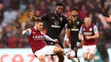 Lerma, presente en la derrota de Bournemouth ante Aston Villa