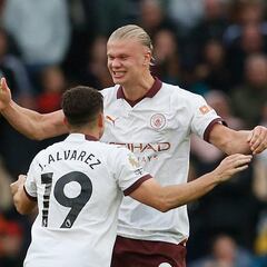 Haaland ‘deja’ sin goles a Julián