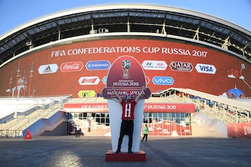 Belleza y color: el lado B del duelo de Chile y Portugal