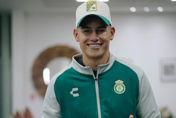 James Rodríguez y la marca de ropa que viste al León de México.