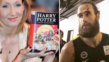 Datome, su brecha en la frente y la autora de Harry Potter