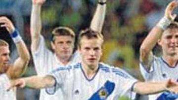 <b>EN LA PREVIA. </b>Gusev celebra el pase a la liguilla de la Champions.