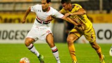 Sao Paulo empató en casa de Trujillanos por 1-1.