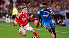 Prestianni alegará que no profirió un insulto racista y que Vinicius le llamó primero “enano”