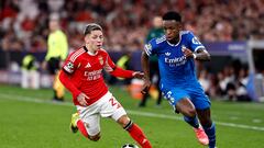 Prestianni la lía en Instagram: critica a un compañero por Vinicius