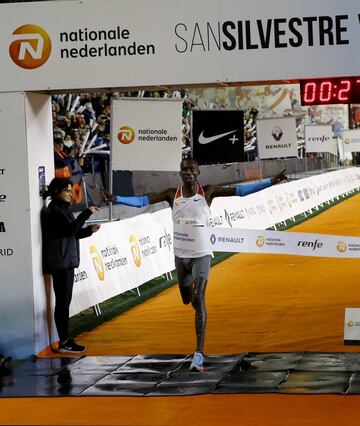 Kiptanui, ganador de la San Silvestre Vallecana 2017.