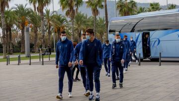 El Dinamo pasó los PCR y dio un tour por Barcelona