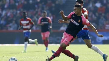 Valjent, en el último partido de LaLiga Santander ante el Granada.